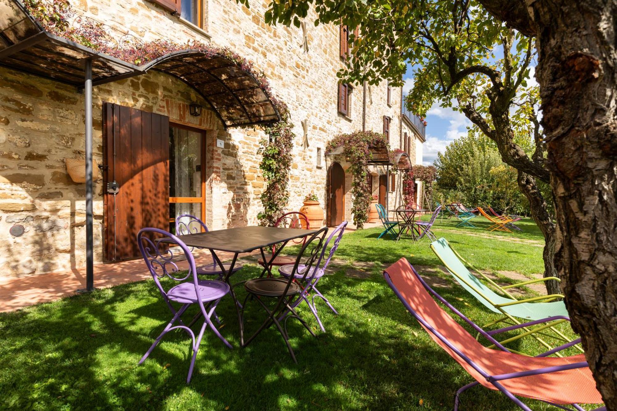 Agriturismo I Gelsi Di Santa Cristina Gubbio Eksteriør bilde