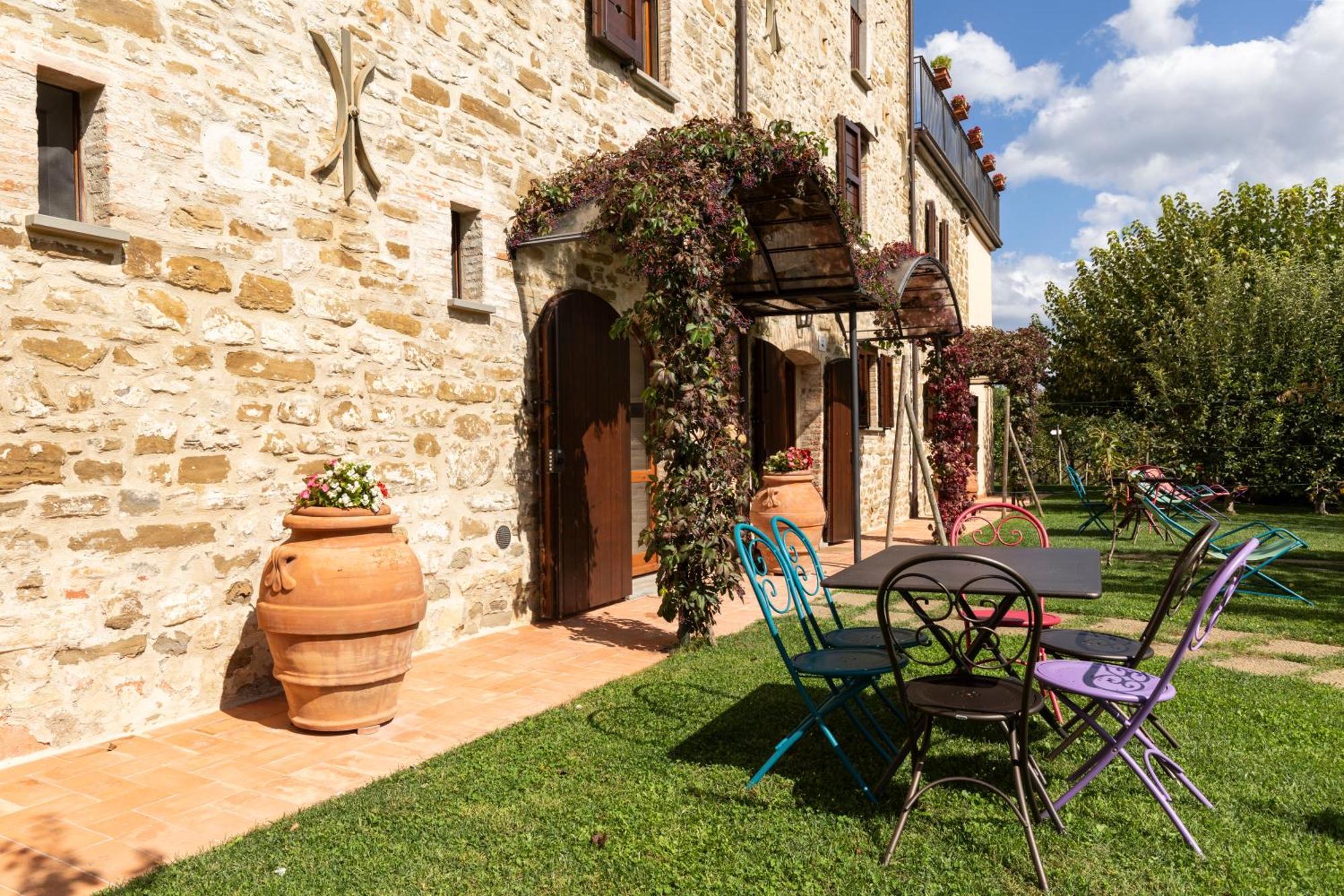 Agriturismo I Gelsi Di Santa Cristina Gubbio Eksteriør bilde