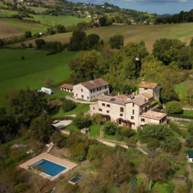 Agriturismo I Gelsi Di Santa Cristina Gubbio Eksteriør bilde